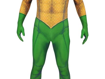 Aquaman Arthur Curry Jumpsuit Outfit Cosplay Costume