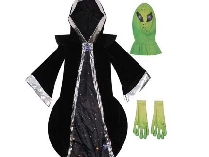 Alien Cosplay Costume Kids Children Uniform Outfits Halloween Carnival Suit