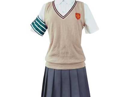 Anime A Certain Scientific Railgun Misaka Mikoto/Shirai Kuroko Halloween Carnival Costume Cosplay Costume School Uniform Top Skirt Outfit