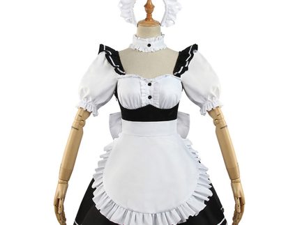 Anime Date A Bullet Tokisaki Kurumi Halloween Carnival Suit Cosplay Costume Maid Dress