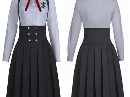 Anime Danganronpa V3 Shirogane Tsumugi JK Uniform Dress Outfit Cosplay Costume Halloween Carnival Costume