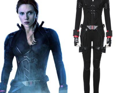 Avengers 4 : Endgame Black Widow Outfit Cosplay Costume
