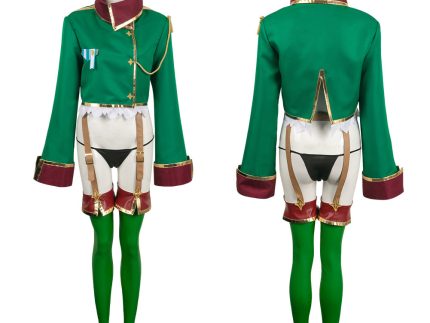 Anime Gushing over Magical Girls Araga Kiwi Women Green Outfit Cosplay Costume Outfits Halloween Carnival Suit