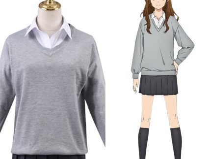 Anime Hori-san to Miyamura-kun Hori Kyouko Halloween Carnival Suit Cosplay Costume Women School Uniform Outfits