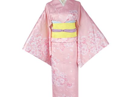 Anime My Happy Marriage Miyo Saimori Women Pink Kimono Cosplay Costume Outfits Halloween Carnival Suit