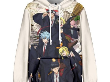 Anime Mashle: Magic and Muscles Dot Barrett Cosplay Hoodie Men Women Casual Streetwear Pullover