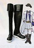 Axis Power Hetalia Cosplay Black Boots Shoes