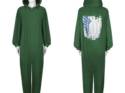 Attack on Titan Eren Yeager Levi Ackerman Wings of Liberty Original Design Pajamas Cosplay Costume Outfits Halloween Carnival Suit