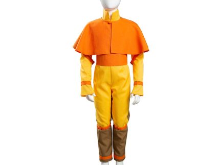 Avatar: The Last Airbender Avatar Aang Halloween Carnival Suit Cosplay Costume Kids Children Jumpsuit Outfits