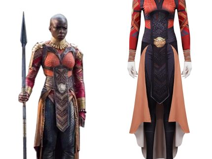 Black Panther: Wakanda Forever Okoye Cosplay Costume Jumpsuit Outfits Halloween Carnival Suit