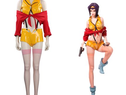 Cowboy Bebop Faye Valentine Halloween Carnival Suit Cosplay Costume Outfits