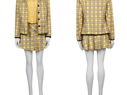 Cluless Cher Cosplay Costume Outfits Halloween Carnival Party Suit