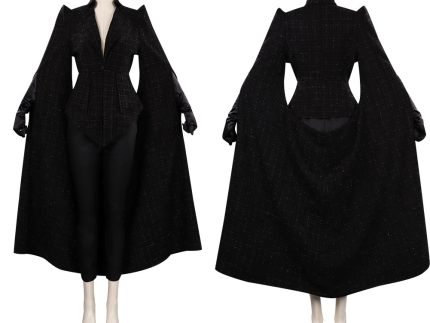 Cruella Cruella De Vil Halloween Carnival Suit Cosplay Costume Black Coat Outfits