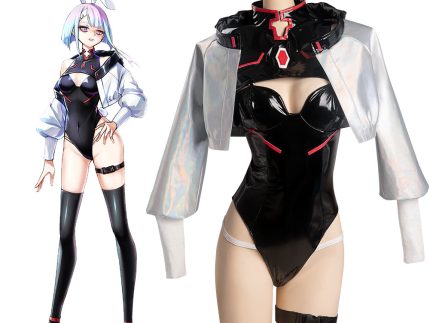 Cyberpunk: Edgerunners-Lucy Cosplay Costume Bunny Girl Jumpsuit Outfits Halloween Carnival Suit
