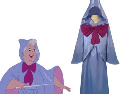 Cinderella Fairy Godmother Cosplay Costume Outfits Halloween Carnival Party Disguise Suit
