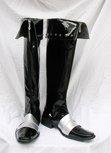 Castlevania Leon Black Cosplay Boots Custom Made