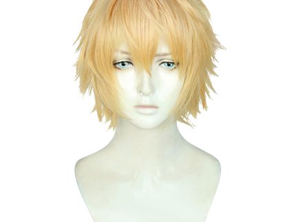 Chainsaw Man Denji Carnival Halloween Party Props Cosplay Wig Heat Resistant Synthetic Hair