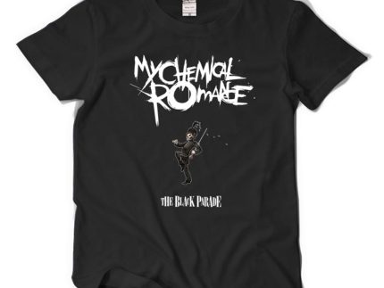 My Chemical Romance Custom Black Short T-shirt Cosplay Accessories
