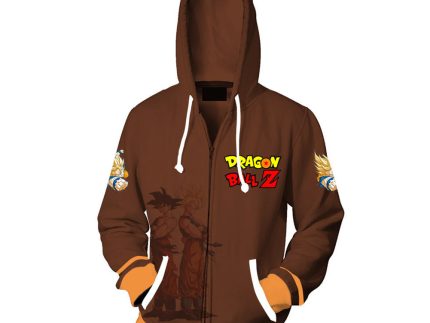 Dragon Ball Cosplay Hoodie 3D Printed Hooded Sweatshirt Casual Streetwear Zip  Up Jacket Coat