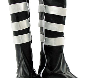 D.Gray-man Black Cosplay Boots Shoes Custom Made