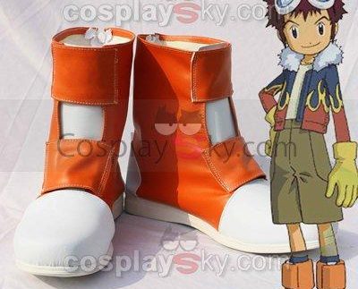 Digital Monster Yagami Taichi Cosplay Boots Shoes
