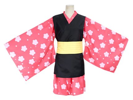 Demon Slayer Kisatsutai Makomo Cosplay Costume Kimono Uniform Outfit Halloween