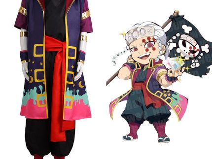 Demon Slayer Uzui Tengen Cosplay Costume Outfits Halloween Carnival Suit