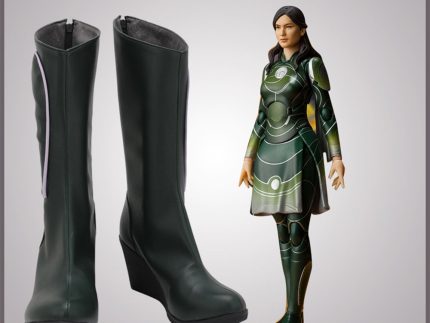 Eternals Sersi Cosplay Shoes Boots Halloween Costumes Accessory Custom Made