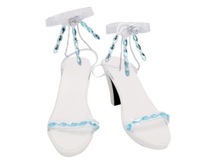 Frozen 2 Elsa Ahtohallan Cave Queen Cosplay Boots Shoes