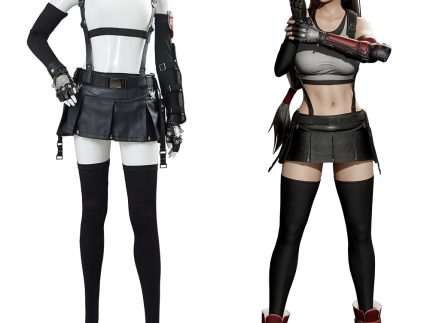 Final Fantasy VII 7 Remake Tifa Lockhart Cosplay Costume Outfit