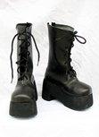 Fate Stay Night Saber Cosplay Boots Black