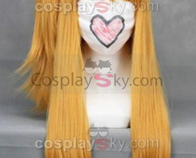 Fairy Tail Lucy Heartphilia Cosplay Wig Earthy Yellow 60cm