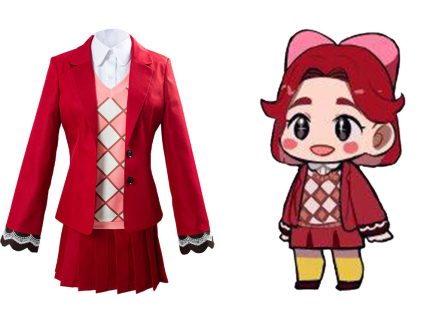 Game Animal Crossing Celeste Cosplay Costume Women Uniform Outfit Halloween Carnival Costume