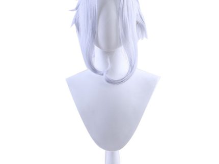 Game Genshin Impact Il Dottore Cosplay Wig Heat Resistant Synthetic Hair Carnival Halloween Party Props