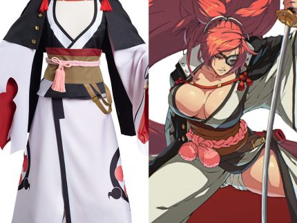 Guilty Gear Strive Baiken Halloween Carnival Suit Cosplay Costume Outfits