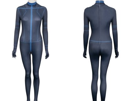 Game Homeworld 3 Imogen S'jet Women Blue Jumpsuit Cosplay Costume Outfits Halloween Carnival Suit