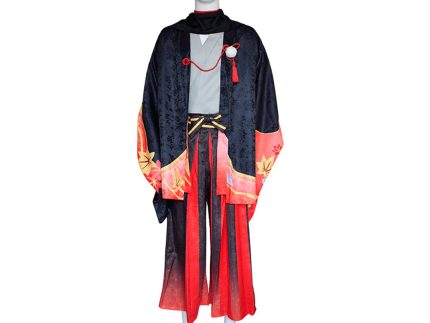 Genshin Impact Five Kasen Kaedehara Kazuha Cosplay Costume Outfits Halloween Carnival Suit