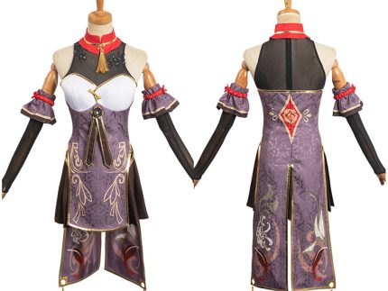 Genshin Impact HUTAO Cheongsam Halloween Outfit Halloween Carnival Cosplay Costume