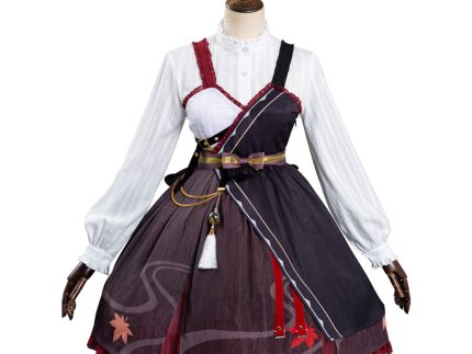 Genshin Impact Kazuha Halloween Carnival Suit Cosplay Costume Lolita Dress Outfits