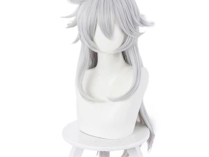 Genshin Impact Lei Ze Carnival Halloween Party Props Cosplay Wig Heat Resistant Synthetic Hair