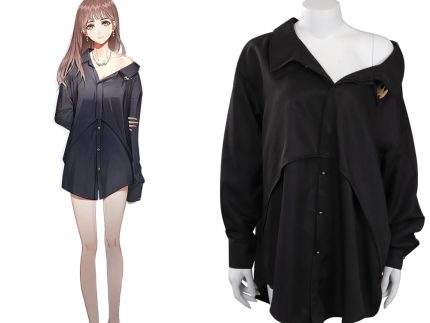 Game  Light and Night Sariel Cosplay Costume Long Sleeve Shirt Outfits Halloween Carnival Suit