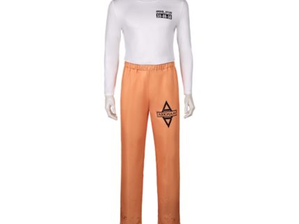 Game Suicide Squad: Kill the Justice League Deadshot Prison Uniform Cosplay Costume