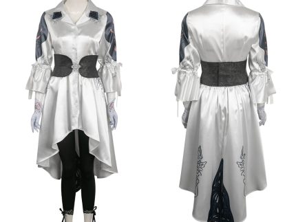 Game Tekken 8 Jun Kazama Women White Outfit Cosplay Costume Outfits Halloween Carnival Suit