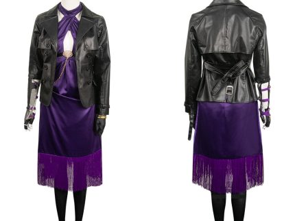 Game Tekken 8 Nina Williams Women Black Outfit Cosplay Costume Outfits Halloween Carnival Suit