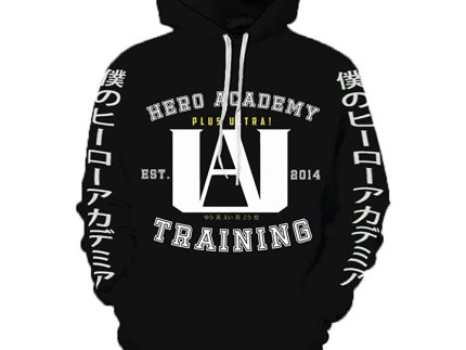 My Hero Academia Cosplay Hoodie 3D Printed Hooded Sweatshirt Men Women Casual Streetwear Pullover