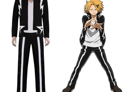 My Hero Academia Kaminari Denki Halloween Carnival Suit Cosplay Costume