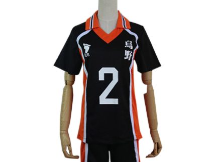 Haikyuu Cosplay Costume Sugawara Koushi Sportswear Shirt Jerseys