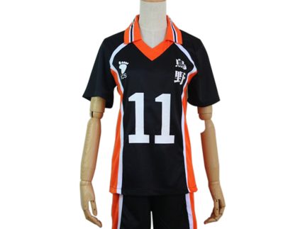 Haikyuu Cosplay Costume Karasuno High School Volleyball Club Tsukishima Kei Sportswear Jerseys Uniform