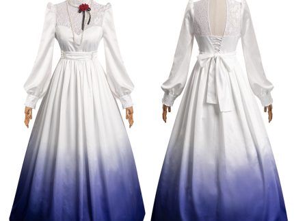 Haunted Mansion Constance Hatchaway Ghost Bride Dress Outfits Halloween Cosplay Costume
