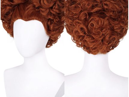 Hocus Pocus 2 Winifred Sanderson Cosplay Wig Heat Resistant Synthetic Hair Carnival Halloween Party Props